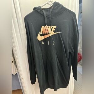 Nike Hooded Sweater Dress Size Small